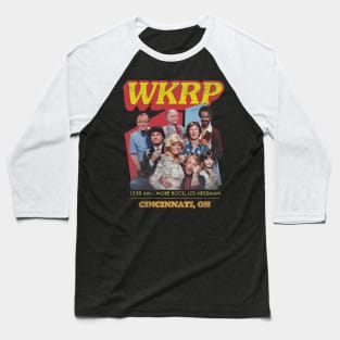 wkrp in cincinnati colours retro Baseball T-Shirt